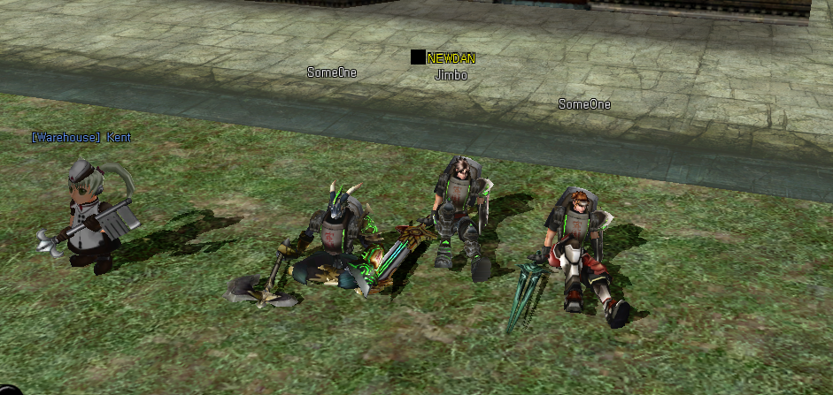 Players gathered together in the current GTH Online server